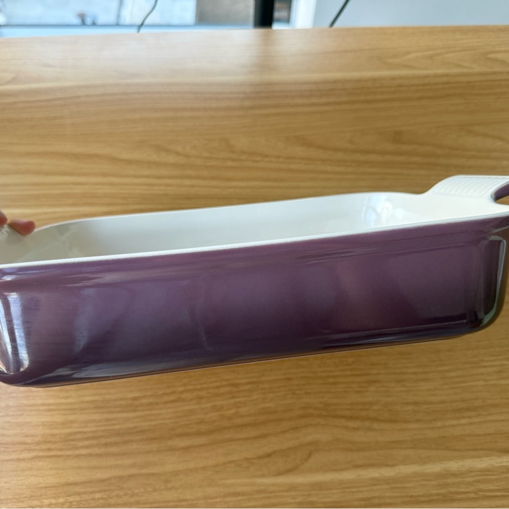 Le Creuset Heritage Dish 32cm ~~FIG
 (LE CREUSET SECONDS)